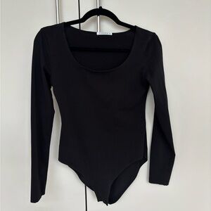 Mango Black Bodysuit